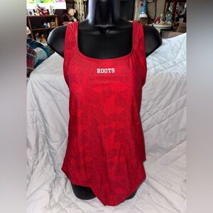 Roots Crisscross Back Swim Suit